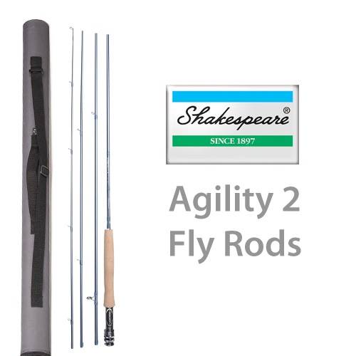 Shakespeare Agility 2 Fly Rod 10/' #6