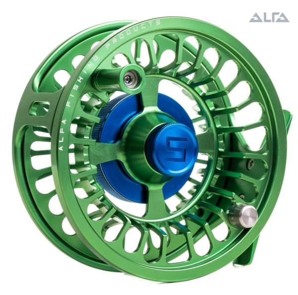 Alfa Artic 3+ Fly Reel - Lime Green