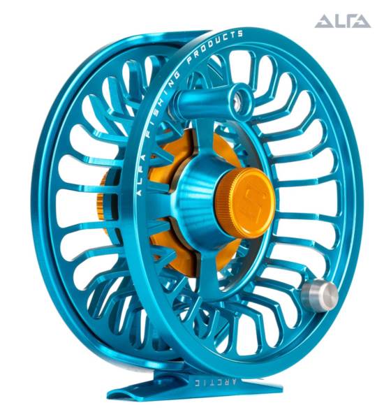 Alfa Artic 9+ Fly Reel - Petrol Blue