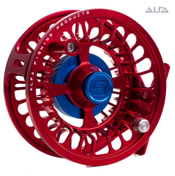 Alfa Artic 11+ Fly Reel - Lava Red
