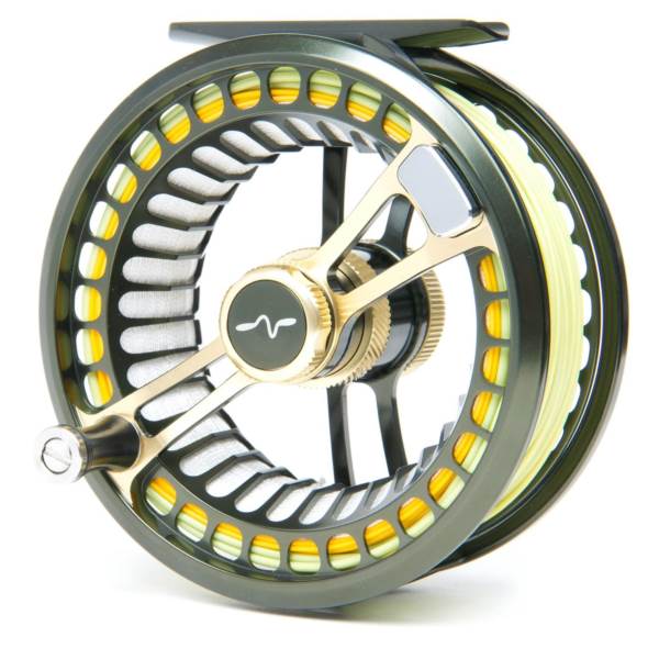 Guideline - Fario LW 46 Fly Reel - Dk. Grey Green/Gold