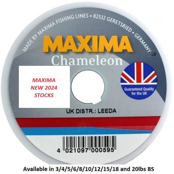 Chameleon Maxima Nylon Fishing Line 100M 4lb