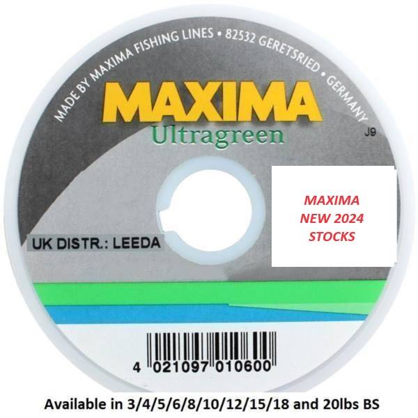 Ultragreen Maxima Nylon Fishing Line 100M 3lb