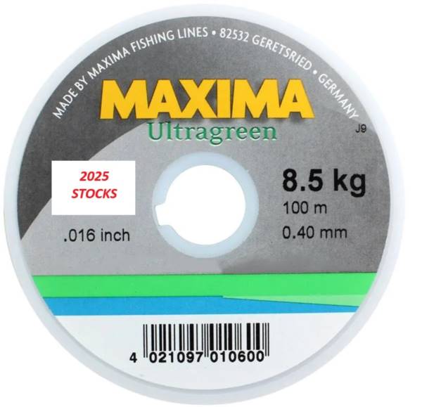 Ultragreen Maxima Nylon Fishing Line 100M 5lb