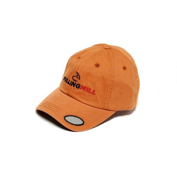 Fulling Mill Fly Patch Fishing Cap Orange Angus Angling
