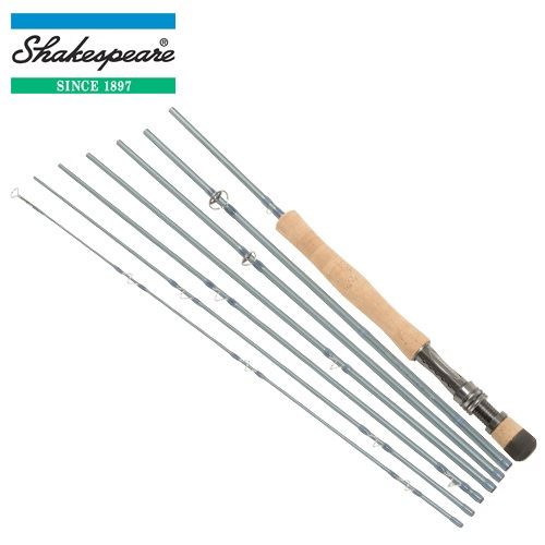 2021 Stock 2 Options * Shakespeare® Agility II Expedition Fly Travel Fly Rod 