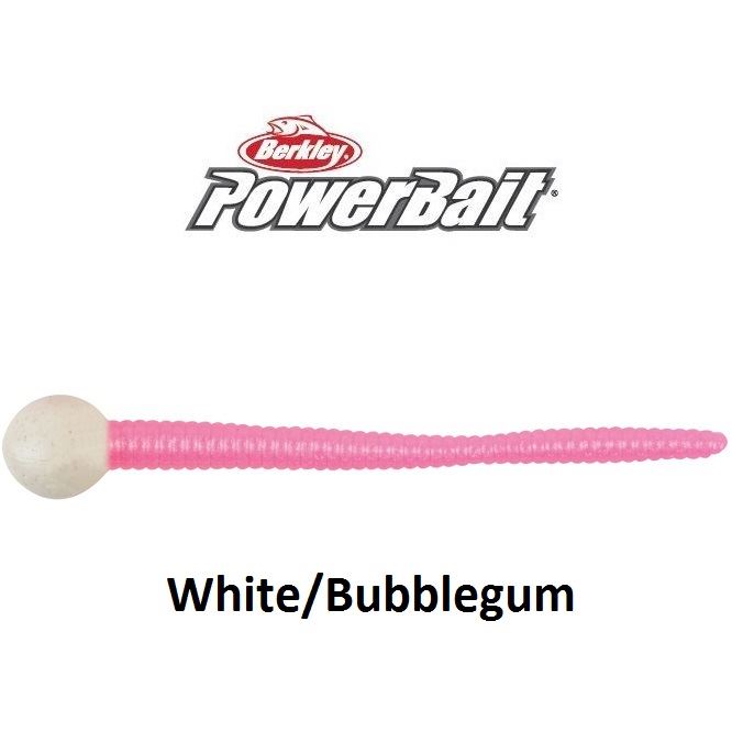 Berkley Powerbait Floating Mice Tail-White / Bubblegum