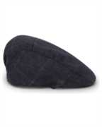 Hoggs of Fife Windowpane Waterproof Tweed Hat