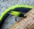 Flybox 2-Tone Rabbit Zonkers - Black/Chartreuse Tip