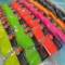 Flybox® Medium Crystal Hackle UV - Fl Yellow
