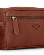 Hoggs of Fife Monarch Leather Wash Bag 