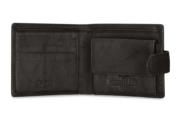Hoggs of Fife Monarch Leather Coin Wallet with Tab