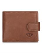 Hoggs of Fife Monarch Leather Coin Wallet with Tab