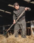 Hoggs of Fife Green King II 1/4 Zip Knit