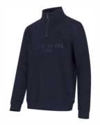 Hoggs of Fife Galloway 1888 Plain 1/4 Zip Sweatshirt