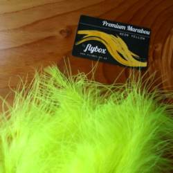 Flybox® Marabou (Premium Marabou) 12pcs - Neon Yellow