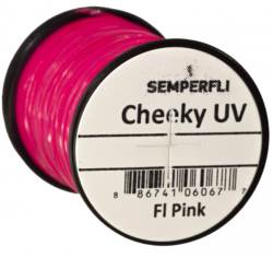 Semperfli® Cheeky UV Tinsel - Pink