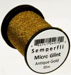 Semperfli® Micro Glint Nymph Tinsel - Antique Gold