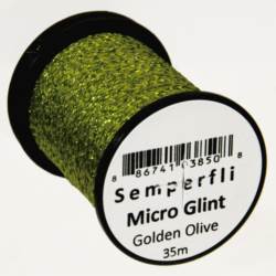 Semperfli® Micro Glint Nymph Tinsel - Golden Olive