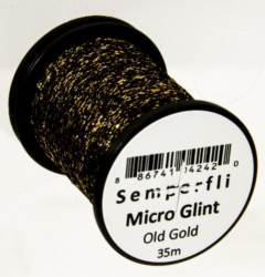 Semperfli® Micro Glint Nymph Tinsel - Old Gold