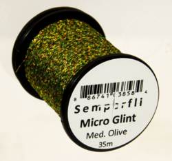 Semperfli® Micro Glint Nymph Tinsel - Medium Olive