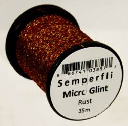 Semperfli® Micro Glint Nymph Tinsel - Rust