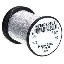 Semperfli® Micro Glint Nymph Tinsel - Silver
