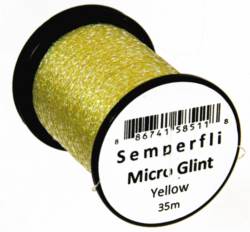 Semperfli® Micro Glint Nymph Tinsel - Yellow