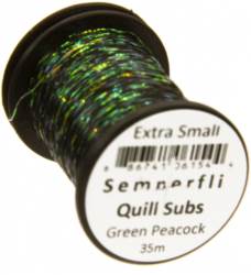 Semperfli® Quill Subs - XS Extra Small - Green Peacock