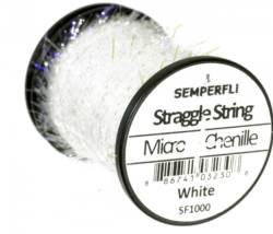 Semperfli® Straggle String Micro Chenille - White