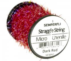 Semperfli® Straggle String Micro Chenille - Dark Red