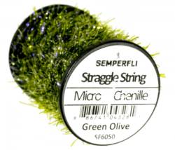 Semperfli® Straggle String Micro Chenille - Green Olive