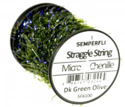Semperfli® Straggle String Micro Chenille - Dark Green Olive