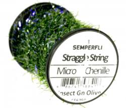 Semperfli® Straggle String Micro Chenille - Insect Green Olive