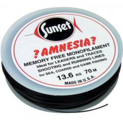 Amnesia Black 50lb 50m Running Line