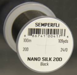 Semperfli® Nano Silk 20D Black
