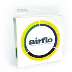 Airflo® Superflo 40+ Extreme Fast Intermediate Fly Line 35ft Head - Trans Green/Bright Yellow