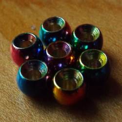Flybox® Brass Hotheads - Rainbow (20) (3.2mm)