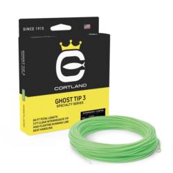 Cortland Precision Clear Ghost Sink Tip Fly Line 3' Tip