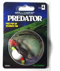 Stillwater Pike Pop Up DeadBait Rig - Size 4