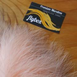 Flybox® Marabou (Premium Marabou) 12pcs - Candy Floss Coral