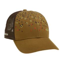 Rep Your Water Brown Trout Skin Hat Trucker Cap