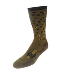 Rep Your Water Socks - Brown Trout Edition