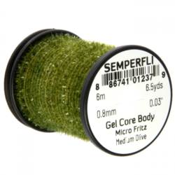 Semperfli® Gel Core Body Micro Fritz - Medium Olive