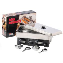 Abu Garcia® 2 Burner Stainless Steel Smoker