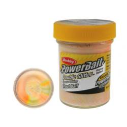 Berkleys® PowerBait D Double Glitter - Chart/White/Orange - 1105519