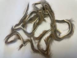 Premium Fur Rabbit Zonker Strips - Natural