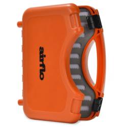 Airflo® Competitor Orange Double Sided Fly Box - Slotted Foam - Holds 1000+ Flies