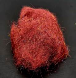 Chuck N Duck® Hares Ear Mosaic Dubbing - Red D