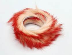 Chuck N Duck® Rabbit Zonker Strips 2 Tone - Bleeding Peach